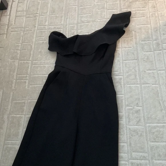 BCBG Generations one shoulder jumpsuit - Picture 4 of 7